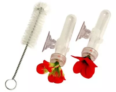 0.5 Oz Mini Hummingbird Feeder – Window Mount & Handheld