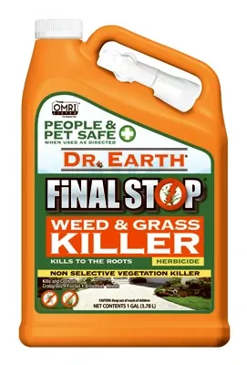 1 Gallon Concentrated Weed & Grass Killer – Organic Vegetation Control