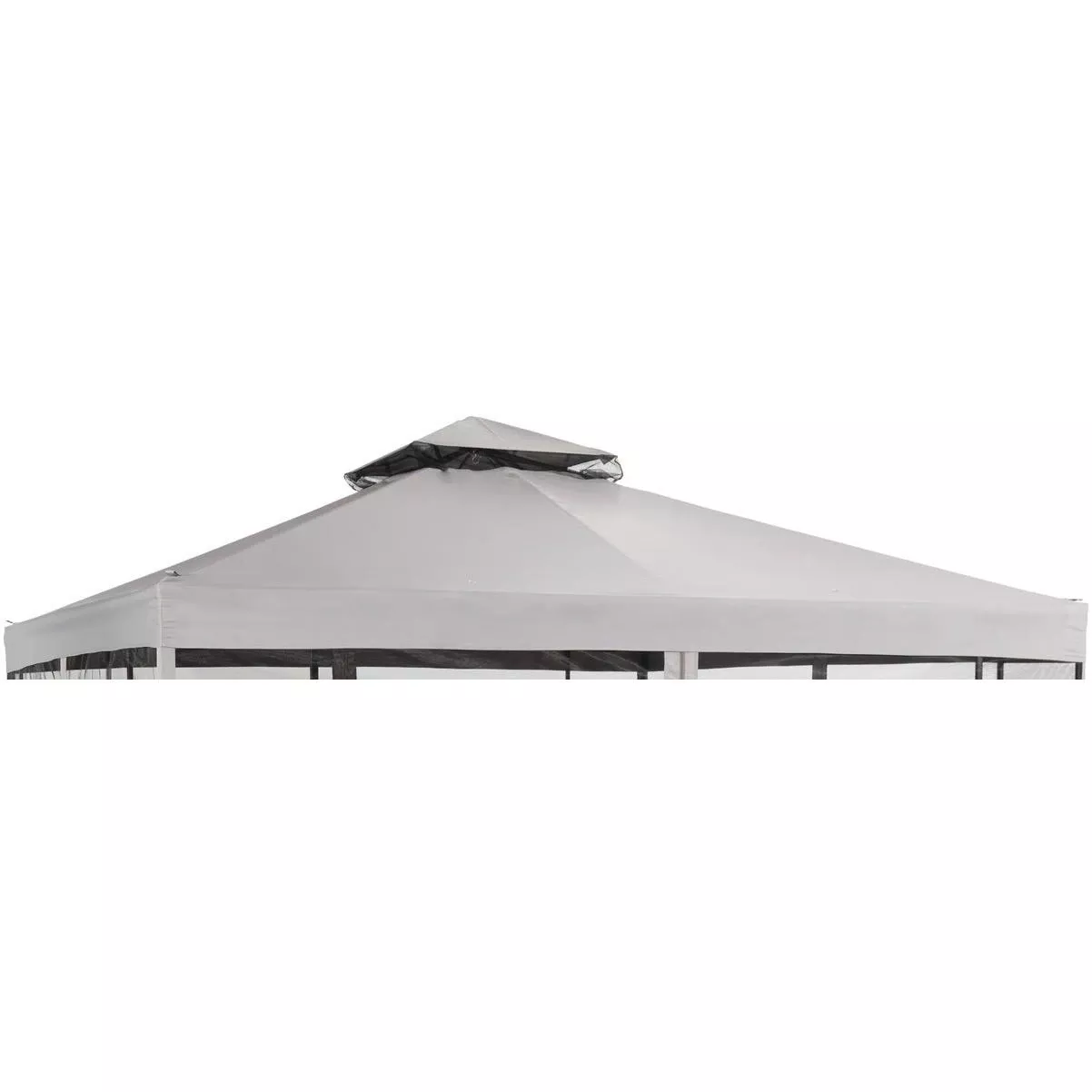 10 Ft. X 10 Ft. Gray Polyester Replacement Gazebo Canopy