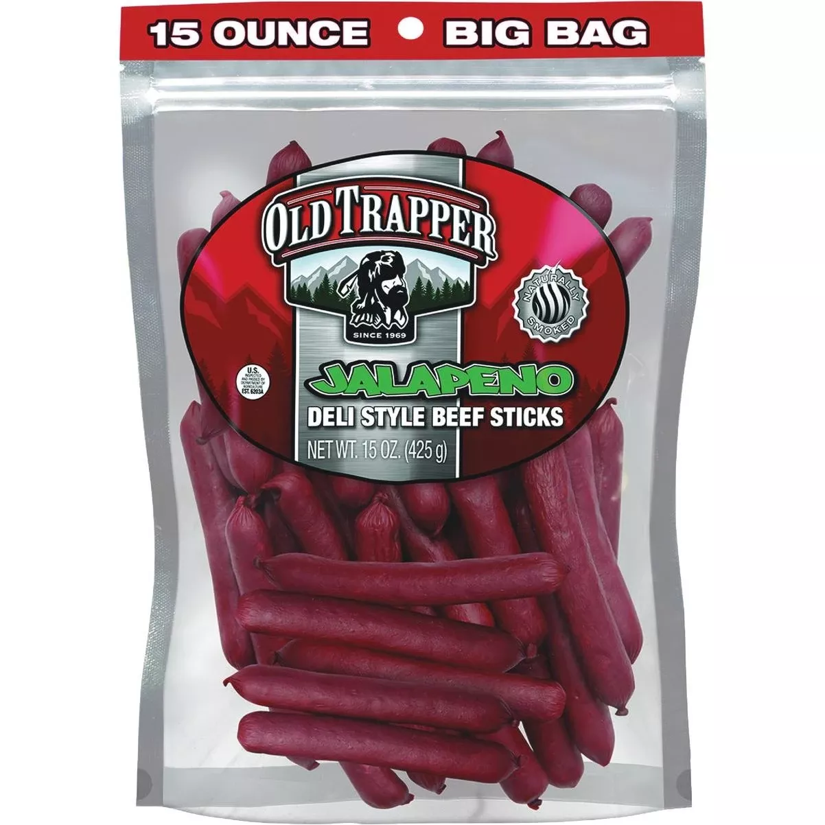 15 Oz. Jalapeno Deli Stick Jerky