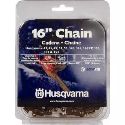 16-inch Narrow Kerf Chainsaw Chain 95vp Replacement