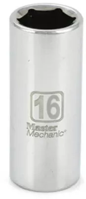 16mm Deep Socket With 3/8" Drive – Durable & Precise Tool
