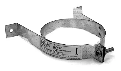 6-inch Type B Gas Vent Wall Support Band