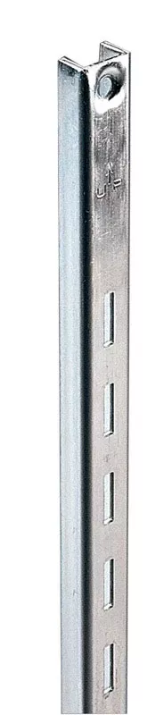 80 Series 48 In. Anochrome Steel Adjustable Shelf Standard