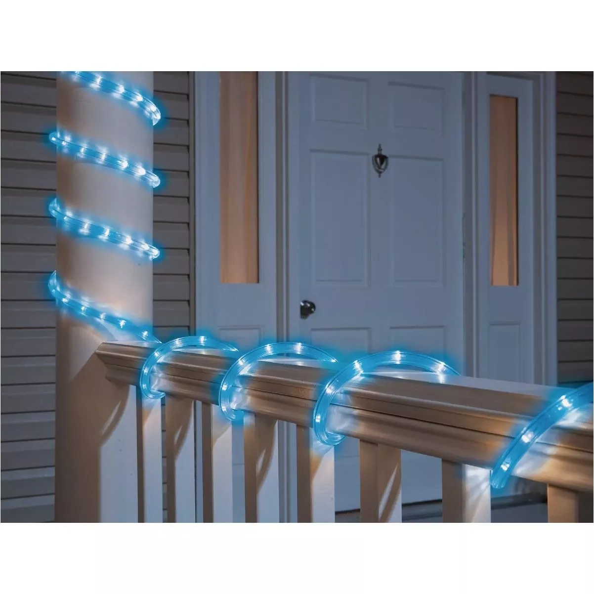 9 Ft. Blue Led Rope Light Set, 70 Blue Leds