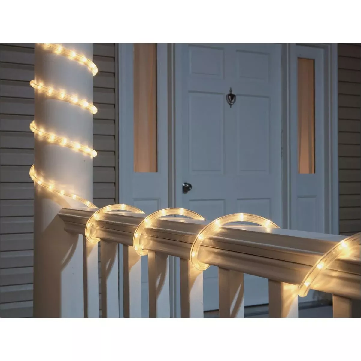 9 Ft Warm White Led Rope Light Set — 70 Leds, Connectable