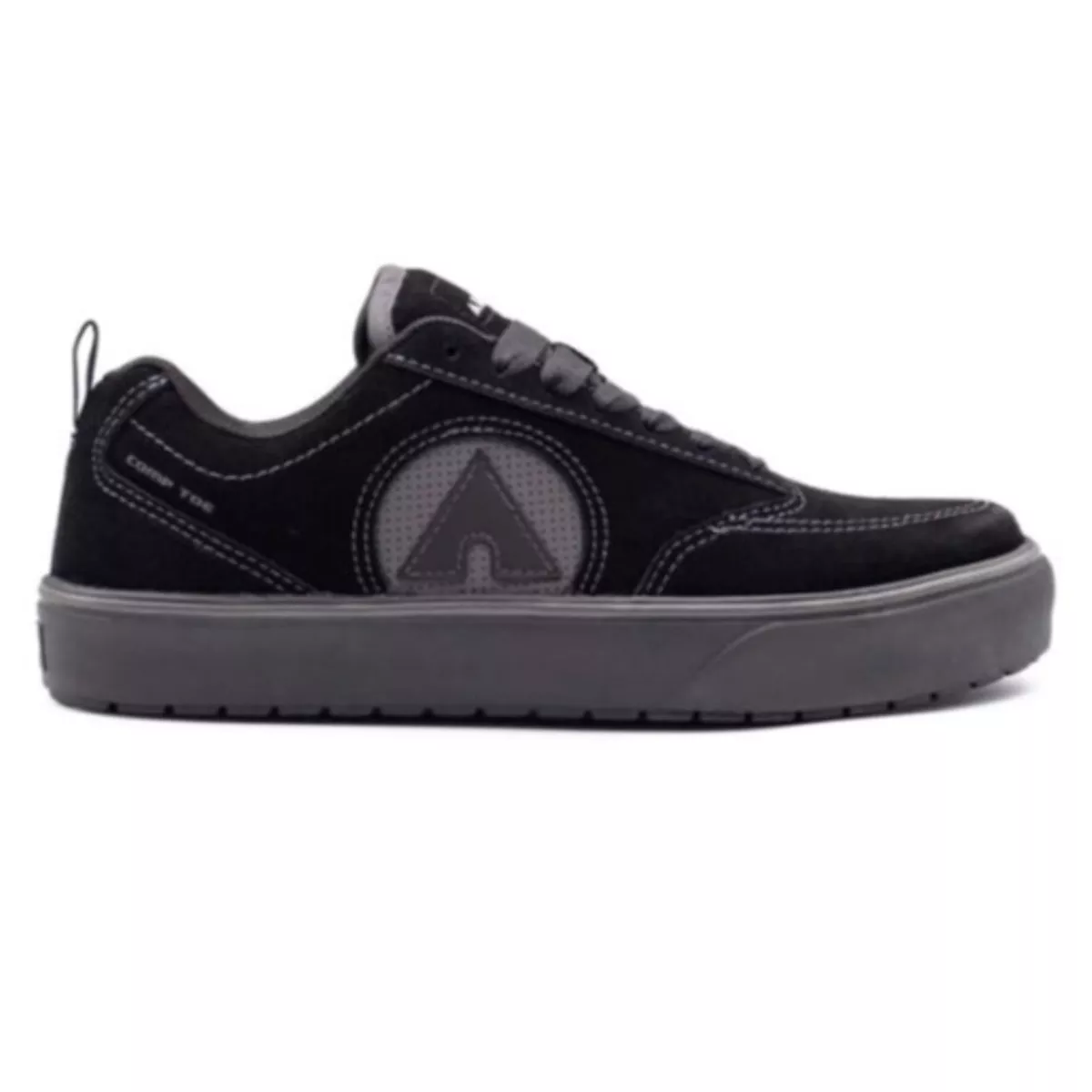 AIRWALK PHAT A LOW SD10 - Men's Low Top Shoe - CT|SD|SF|SR - Black / Grey - Size: 10 - 2E - (Extra Wide)