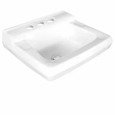 Commercial Wall-mounted Vitreous China Lavatory Sink - 20.5" X 17.6"