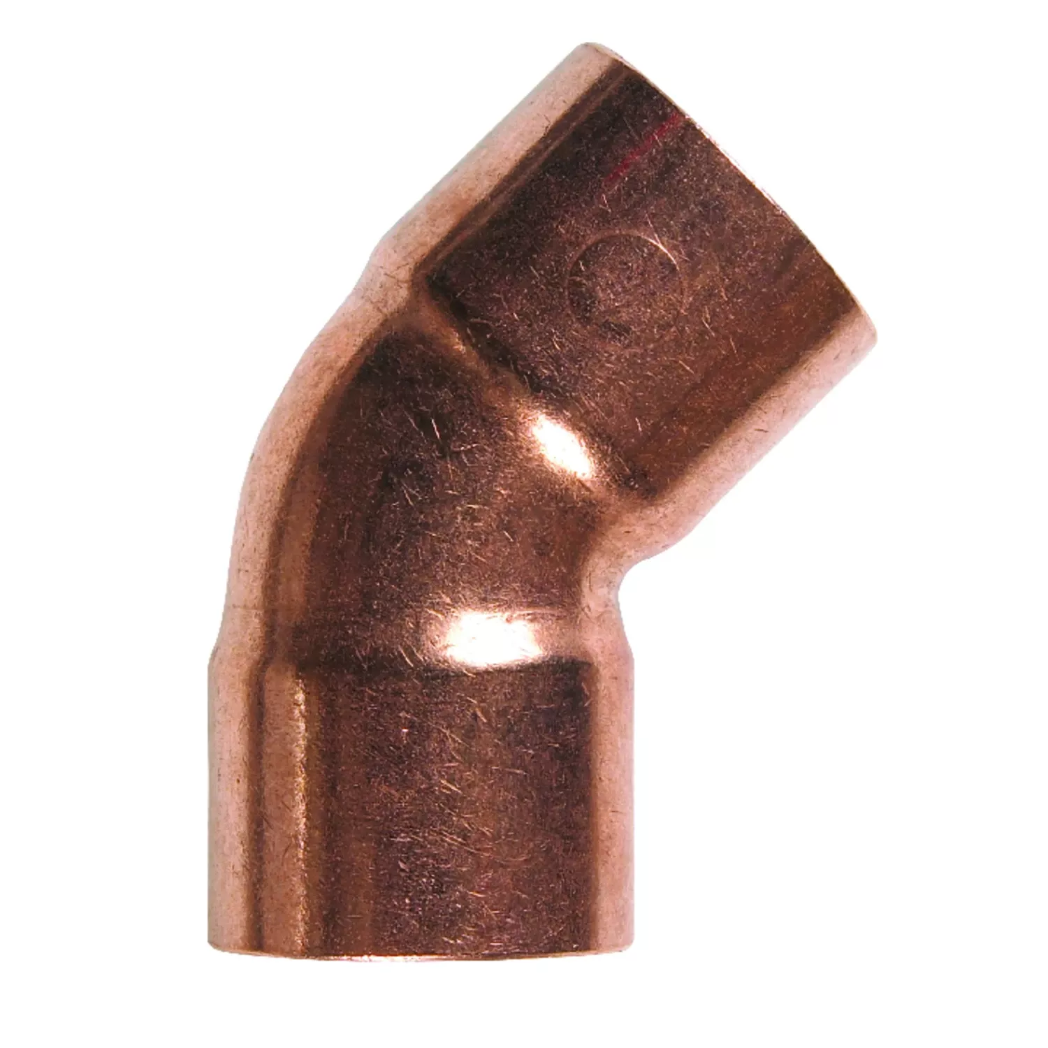 Copper Pipe Elbow, 45 Degrees, 3/8 In. Cxc