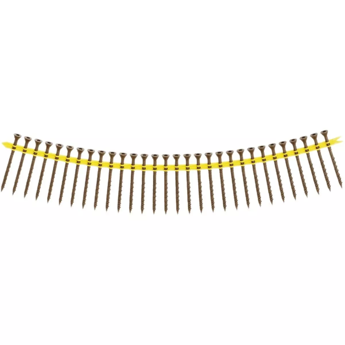 Deck-drive Dsv Wood Screw (collated)#10 X 2-1/2 In. T25 6-lobe, Tan (500-qty)