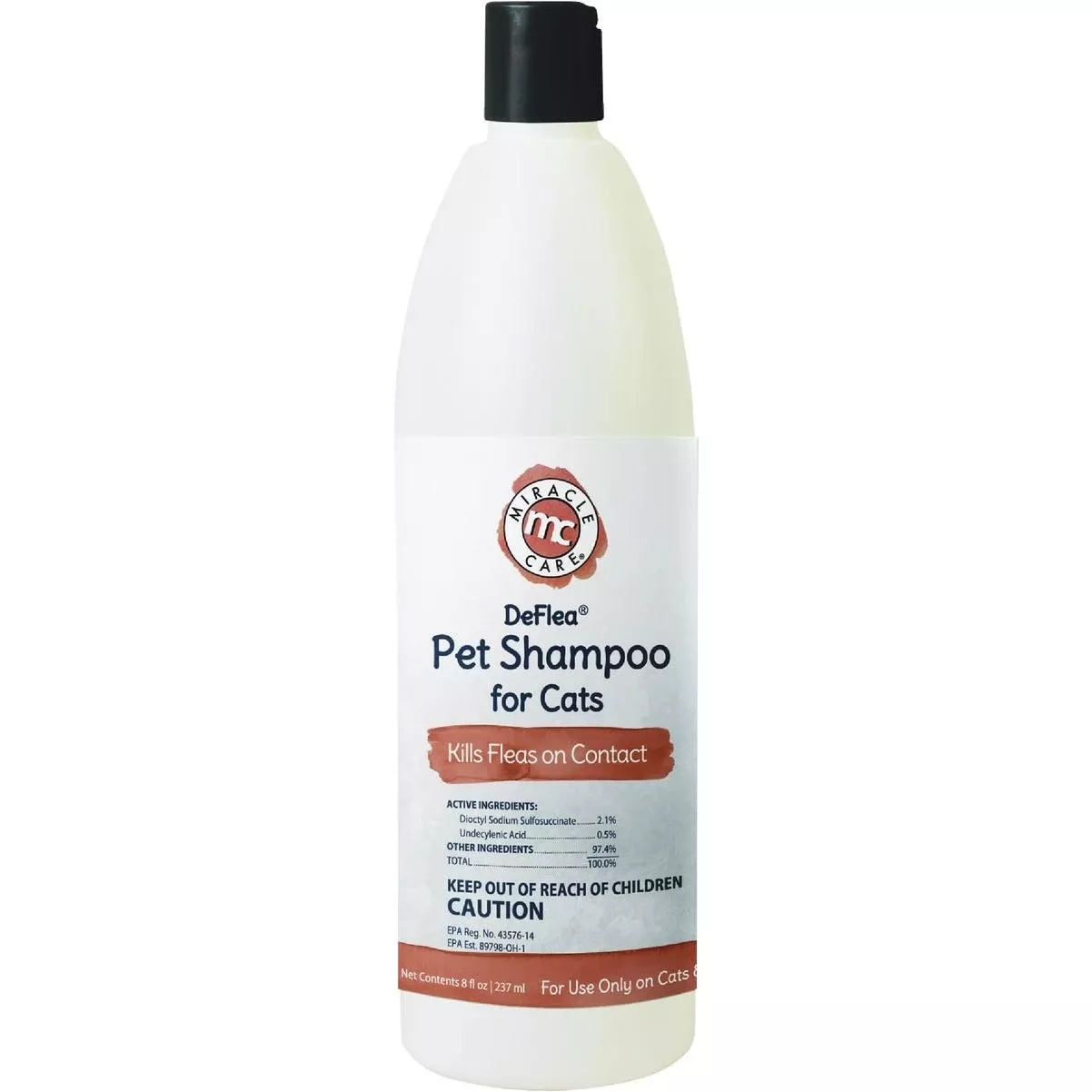 Deflea 8 Oz. Cat Shampoo