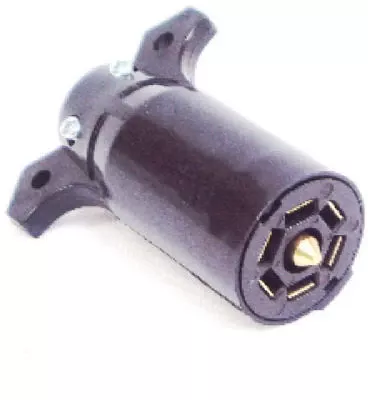 Durable 7-way Plastic Trailer End Connector For Reliable Towing
