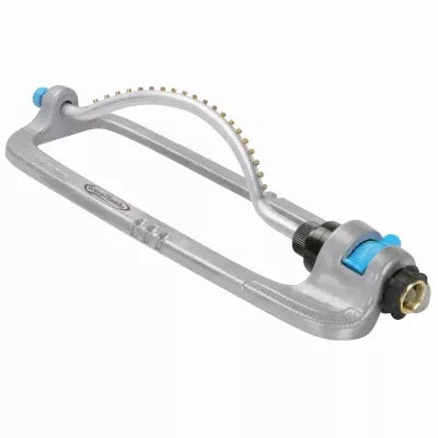 Durable All-metal Oscillating Sprinkler With Turbo Motor For 4,000 Sq Ft Coverage