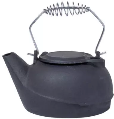 Durable Cast Iron Fireplace Kettle Humidifier – 3 Quart Capacity