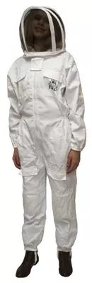 Durable Large Beekeeping Suit With Cotton-polyester Blend For Ultimate Protection