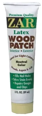 Golden Oak Latex Wood Repair Patch - 3 Oz For Indoor & Outdoor Use