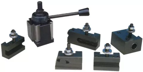 Jet 300 Series Quick Change Wedge Tool Post Set (650300)
