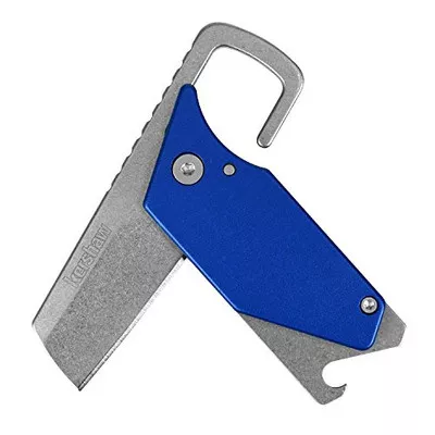 Kershaw Blue Pub Keychain Knife (4036BLUX)