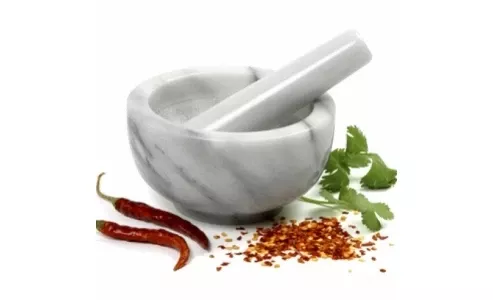 Marble Mortar And Pestle 3/4 Cup - Model 694