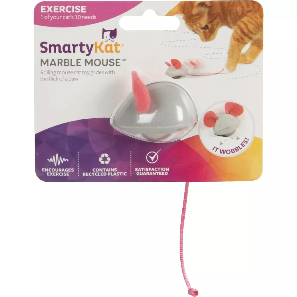 Marble Mouse Rolling Marble Cat Toy