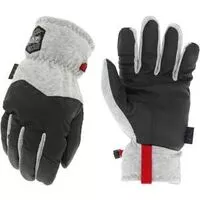 Mechanix Wear ColdWork Guide Series CWKG-58-009 Winter Gloves, Men’s, M, 12-1/8 in L, Elastic Cuff, Fleece, Black/Gray