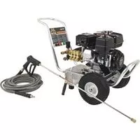 Mi-T-M CA Aluminum CA-2403-1MMH Pressure Washer, Gasoline, 5.5 hp, Honda GX200 OHV Engine, 2400 psi Operating