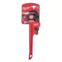 Milwaukee 48-22-7110 Pipe Wrench, 10 in L, Steel, Ergonomic Handle