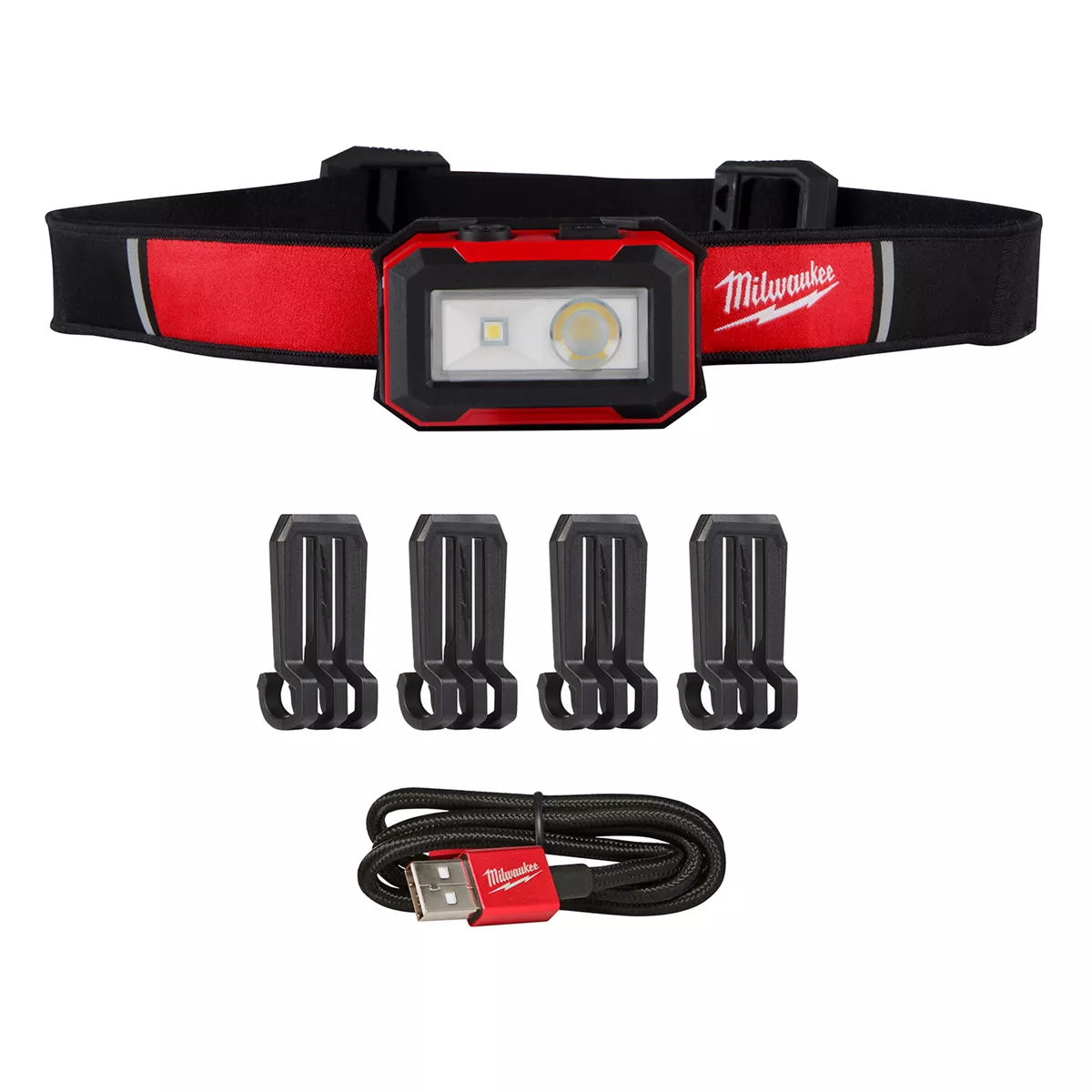 Milwaukee Tool Magnetic Task Light w/ Headstrap, Rechargeable