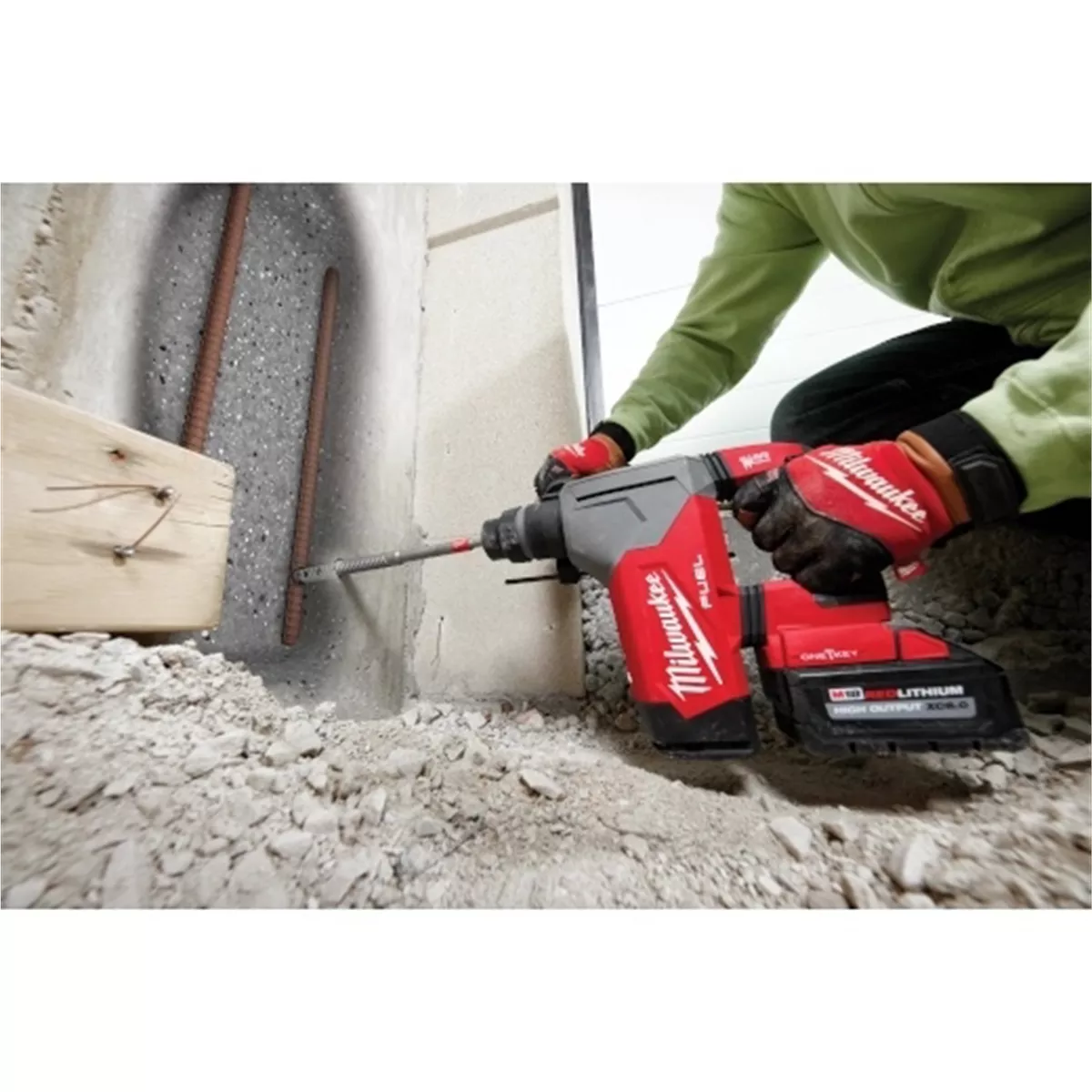 Milwaukee Tool SDS Plus 5/8 Inch X 12 Inch Rebar Cutter