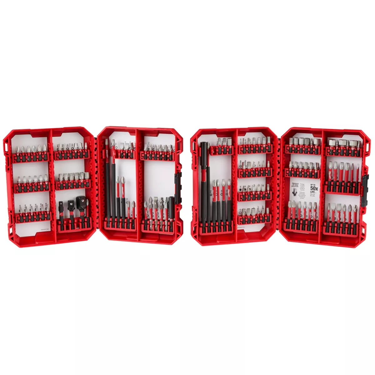 Milwaukee Tool SHOCKWAVE Impact Duty Driver Bit Set- 124PC