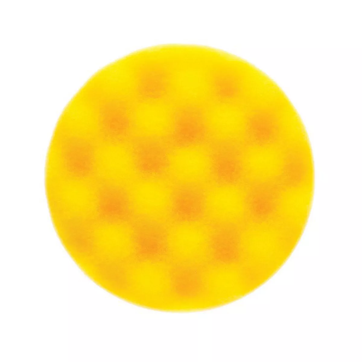 Mirka Abrasives MPADYF-3.25W Waffle Polishing Pad, 3-1/4 in Dia, Foam Pad, Yellow
