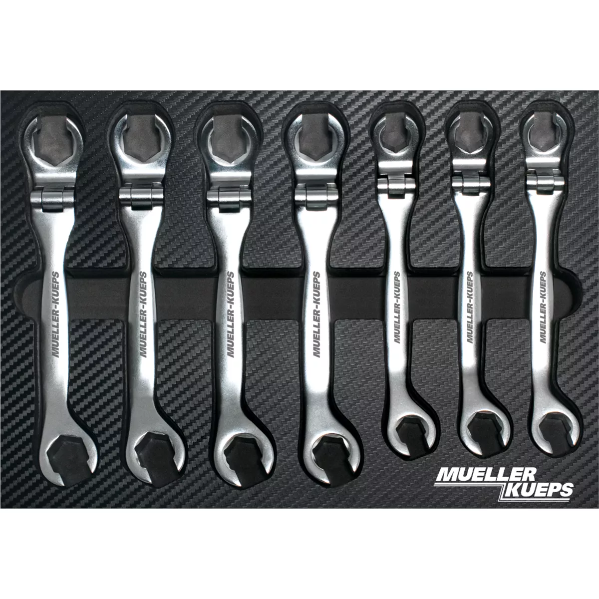 Mueller - Kueps Line Wrench Kit Large, 7piece