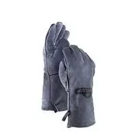 Napoleon 62147 Gloves, Leather, Gray