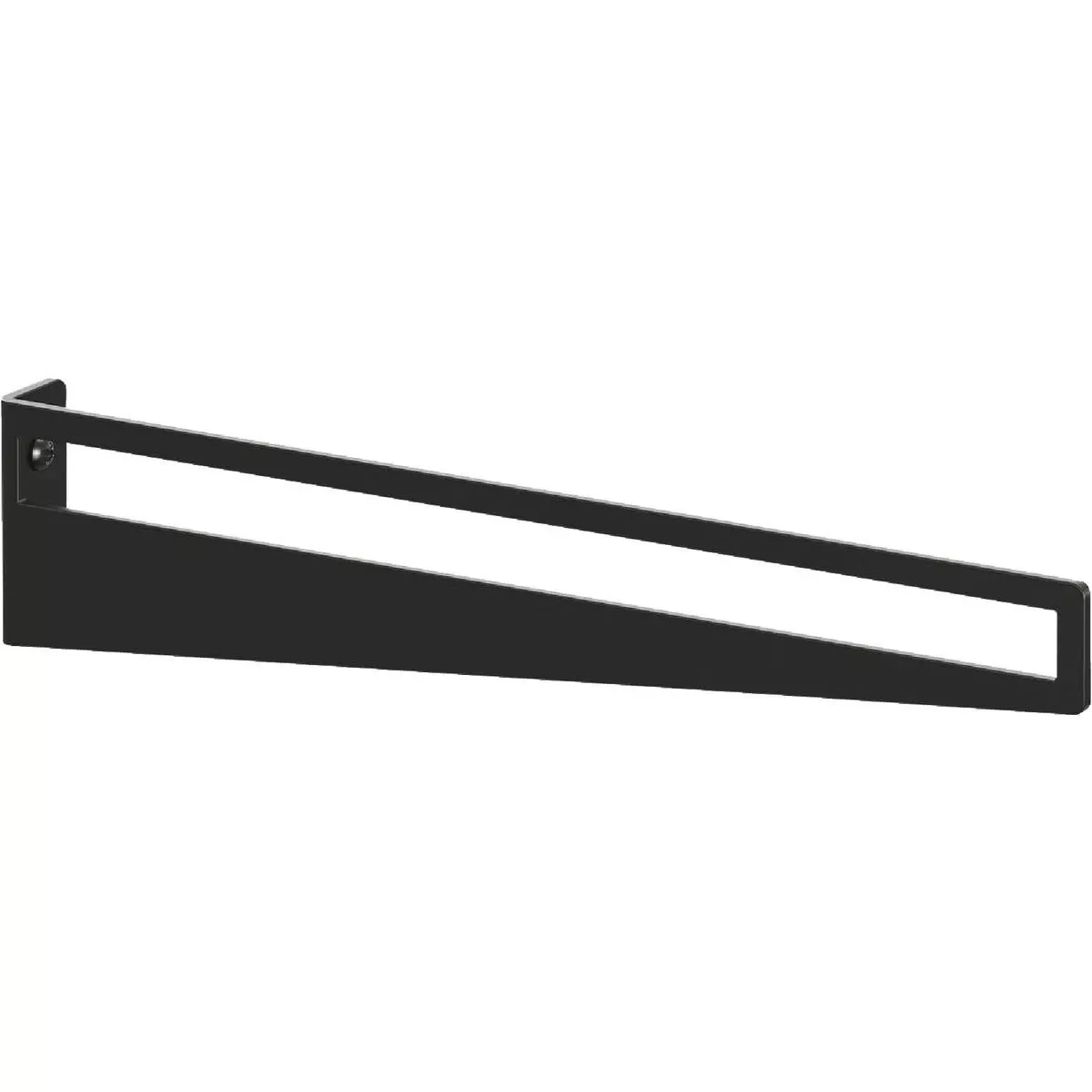 Pittsburgh 12 In. Black Decorative Bracket