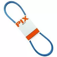 PIX A26K Fractional Horsepower V-Belt, 28 in Outside Circumference, 1/2 in W, 9/32 in Thick, Blue