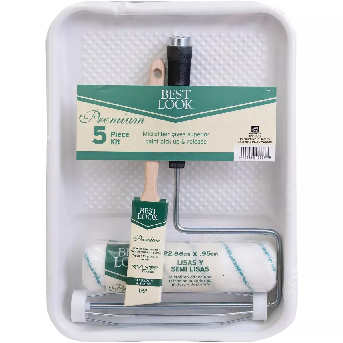Premium Microfiber Paint Tray Kit 5-piece Set