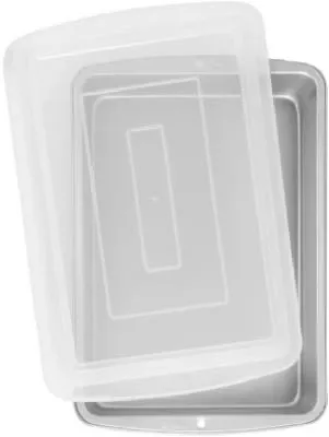 Recipe Right 13x9 Inch Nonstick Covered Cake Pan
