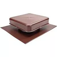 Roof Louver Brown Aluminum - Case of 6