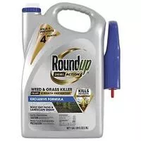 Roundup 5324504 Dual-Action Weed and Grass Killer, Liquid, Trigger Spray Application, 1 gal