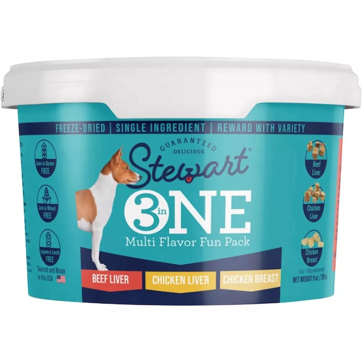 ‘s 3-in-1 Multi Flavor Freeze Dried Dog Treats
