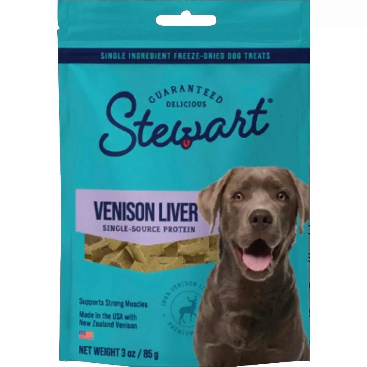 ‘s 3 Oz. Venison Freeze Dried Single Ingredient Dog Treat