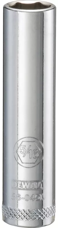 Sae Deep Socket, 6-point, 5/16-inch, 1/4-inch Drive Tool
