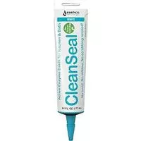 Sashco CleanSeal 11070 Caulk, White, 4 to 5 days Curing, 40 to 100 deg F, 6 oz Tube