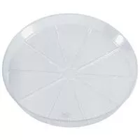 SAUCER PLANT CLEAR 17IN - Case of 15