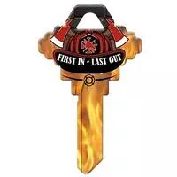 SC1 KEYBLANK FIREMAN SYMBOL - Case of 5