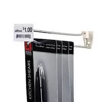 SCAN HOOK W/PLSTC BK 0.212X4IN - Case of 100