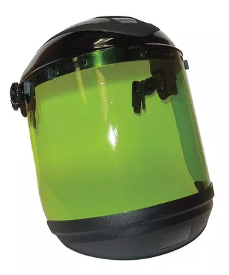 Sellstrom Faceshield Assembly, 8x15x0.06 in, Black (S31201)