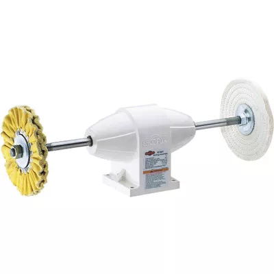 Shop Fox Double Arbor Buffing Assembly Alternative to Buffing Stations (W1681)