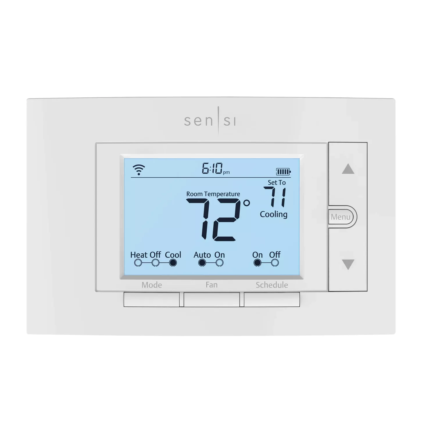 St55 Wifi Programmable Digital Thermostat With Smart Home Integration