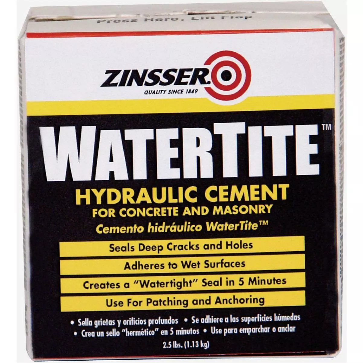 Watertite 2.5 Lb. Box Hydraulic Cement